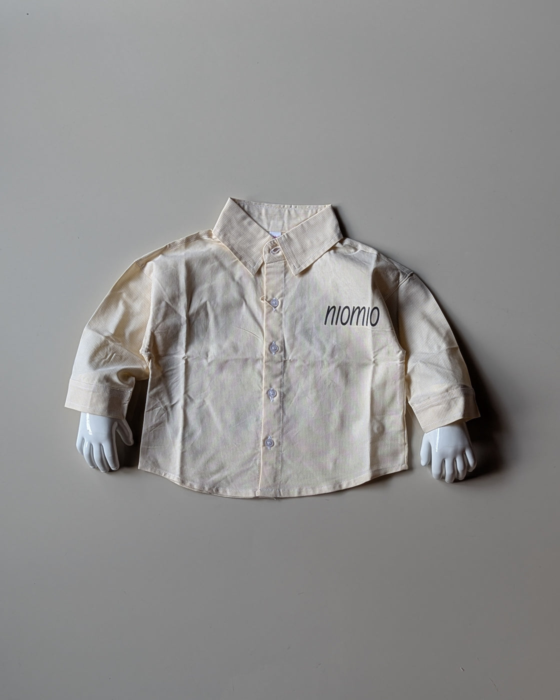 SHFS16 Boy's Full Sleeve Oversized Back Printed Shirt