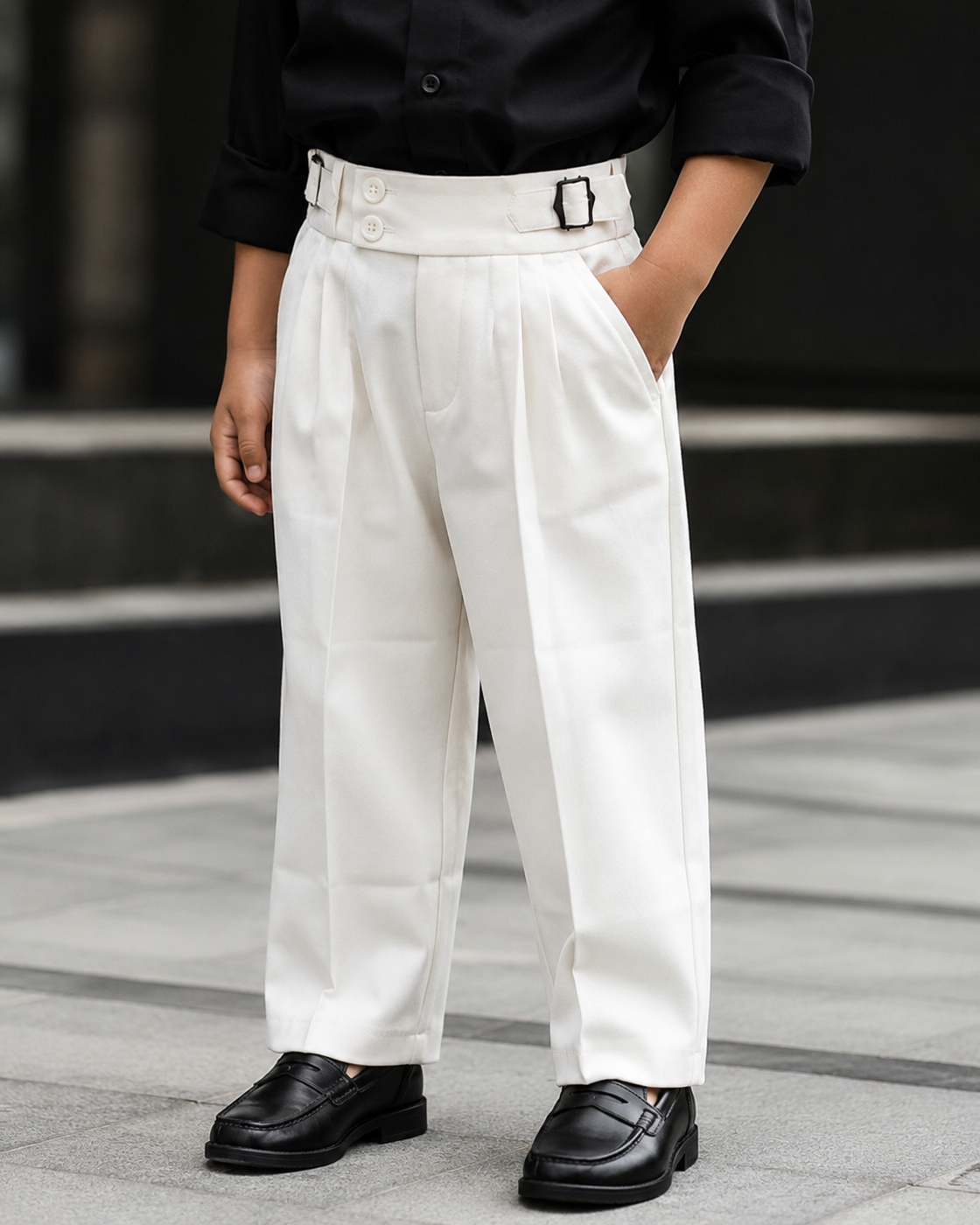 CTP03-02 Boy's Pleated Pant