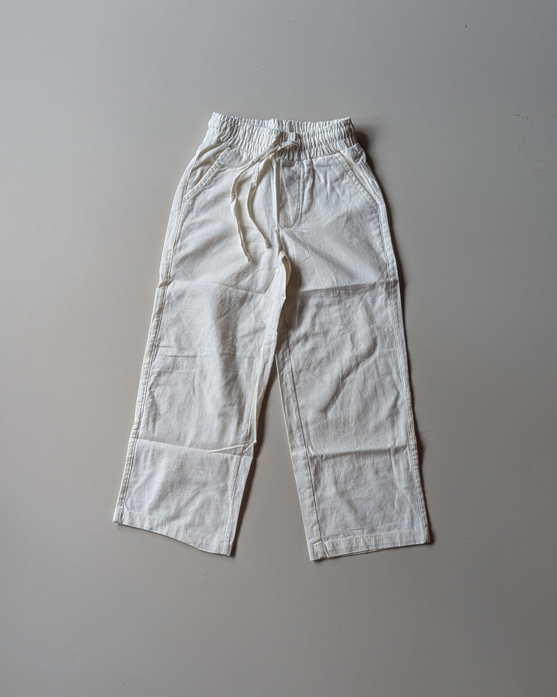 LNP03 Unisex Linen Pant ( Cream )