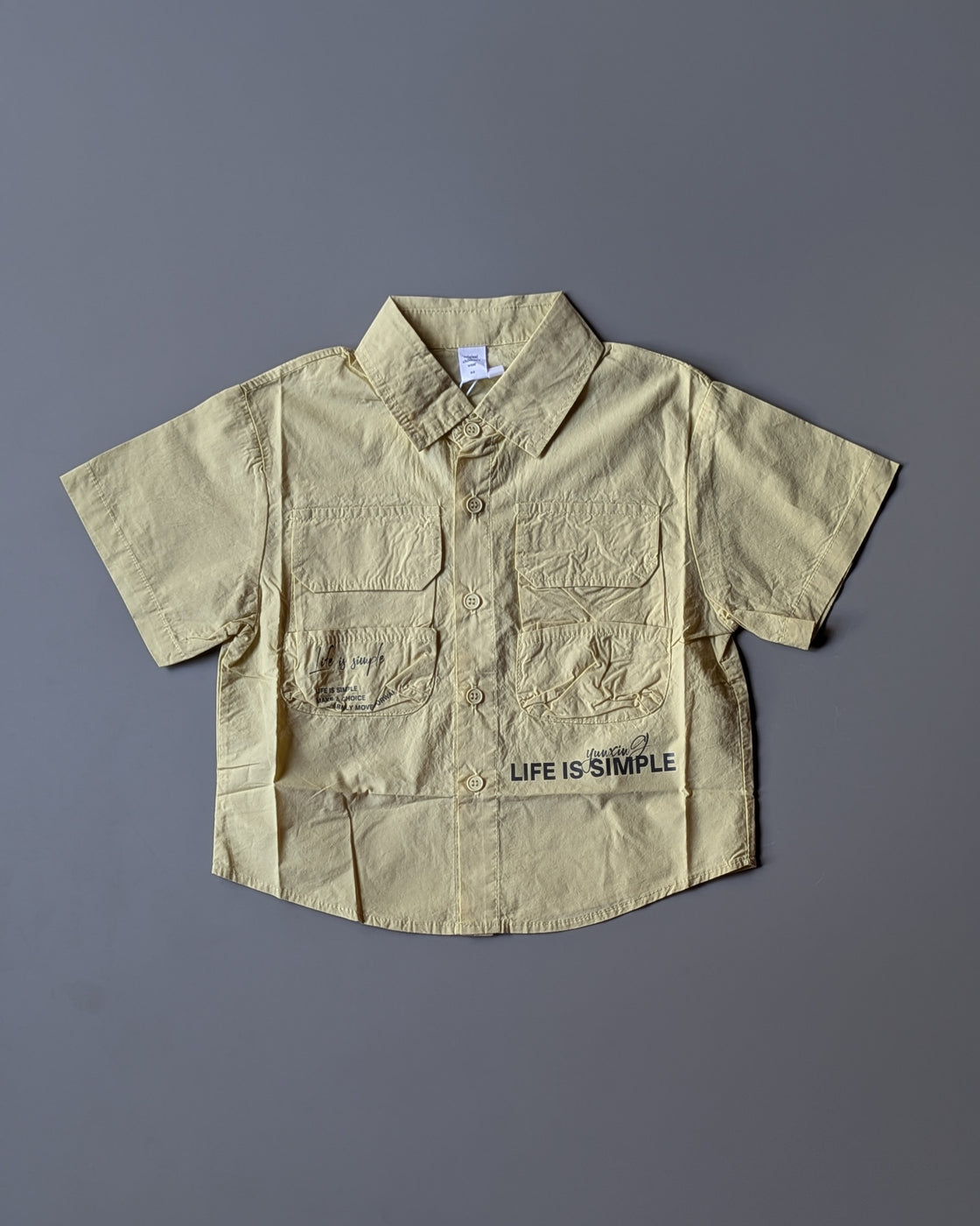 Unisex Half Sleeve Oversized Shirt