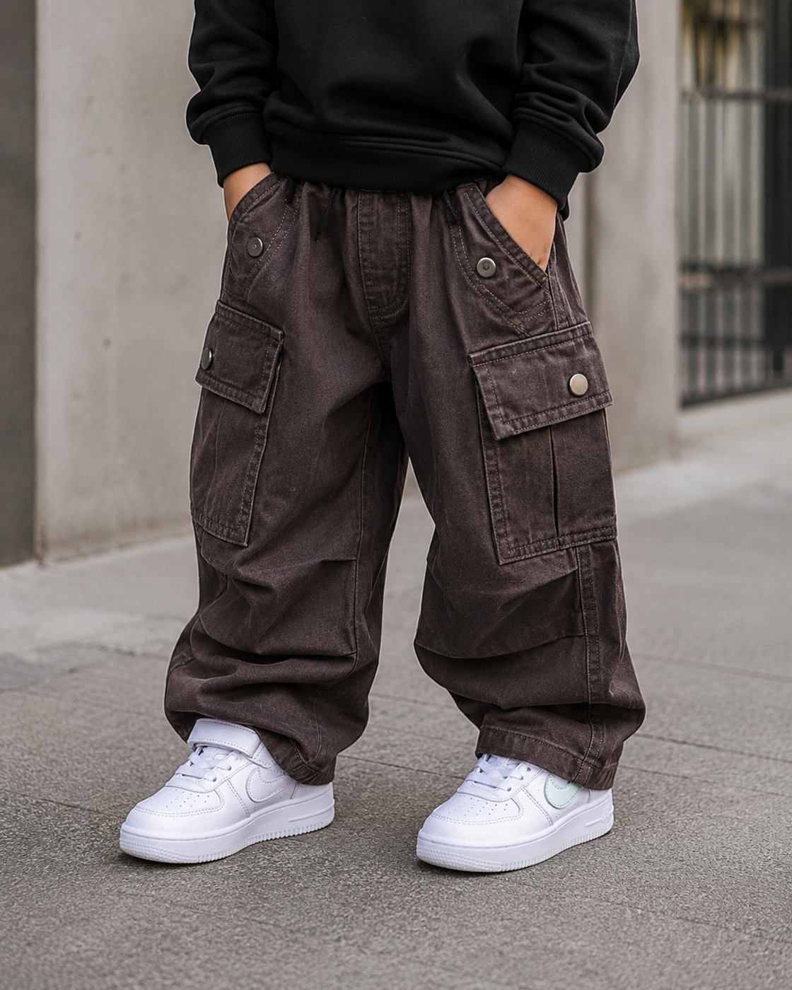 CTP07-004 Unisex Baggy Cotton Pant