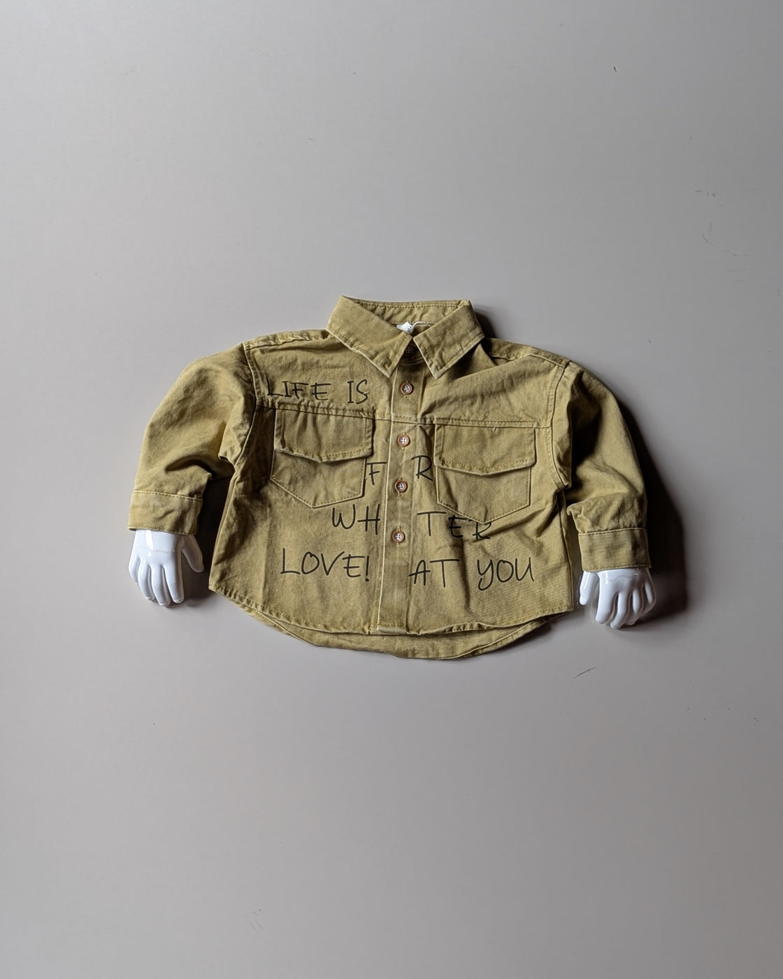 SHFS23 Unisex Full Sleeve Oversized Shirt