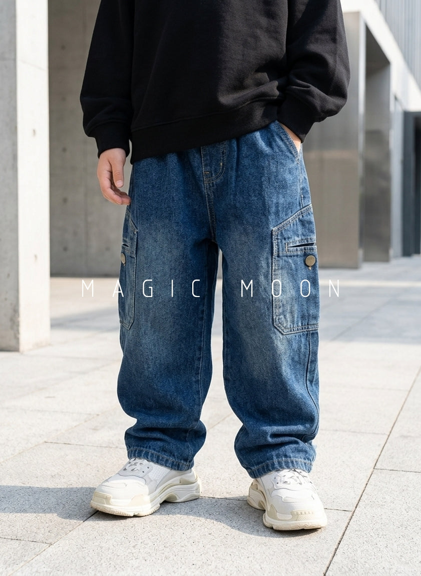 JN1003 Unisex Baggy Jeans