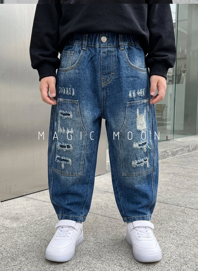 JN1002 Unisex Baggy Jeans