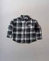 SHGME02-03 Boys Full Sleeve Oversized Check Shirt