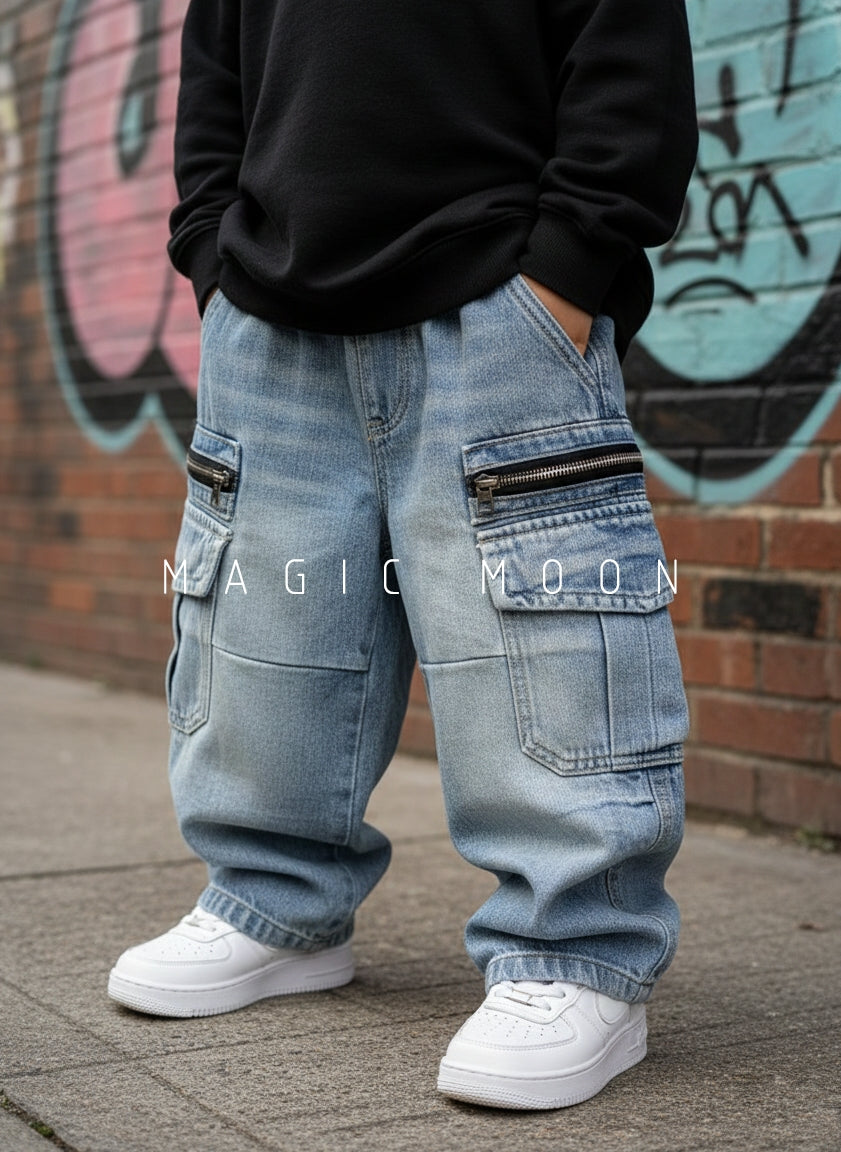 Unisex Super Baggy Jeans
