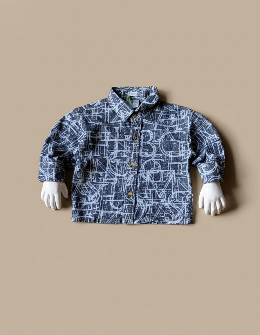 Full Sleeve Oversized Shirt
