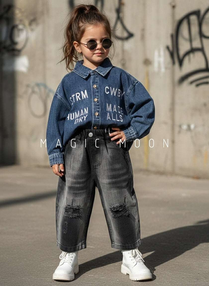 Unisex Full Sleeve Oversized Shirt