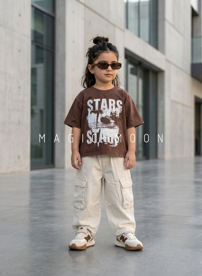 HS01 Unisex Half Sleeve Oversized T Shirt