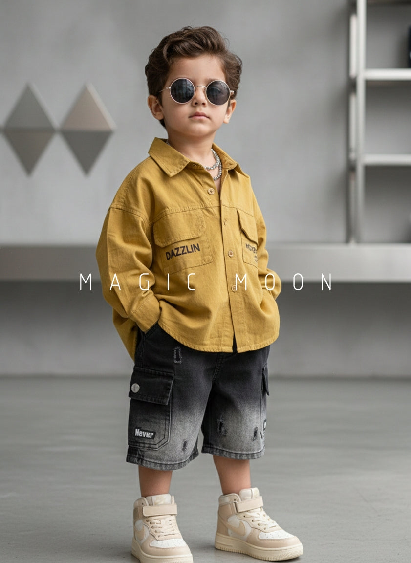 Unisex Full Sleeve Oversized Shirt