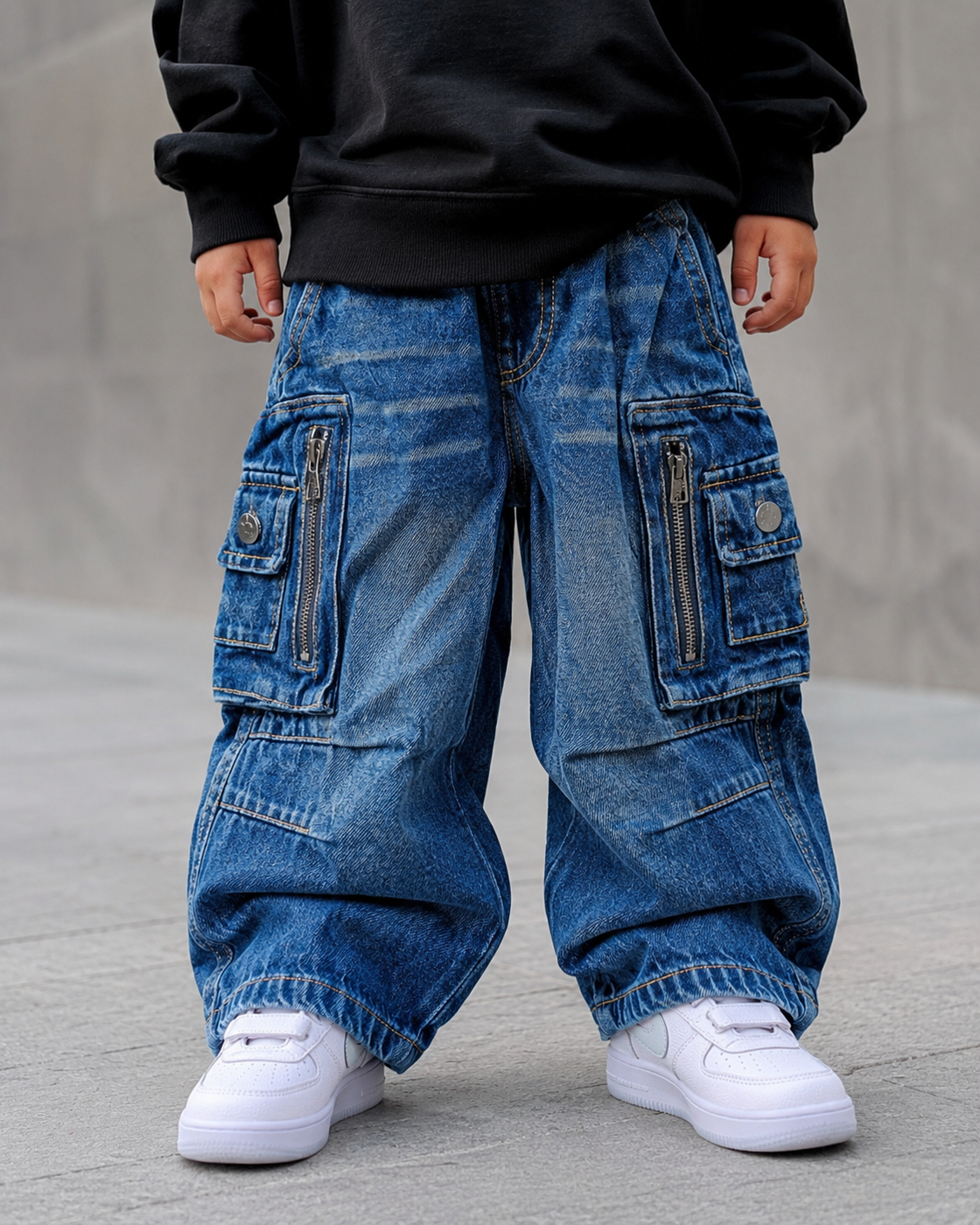 JNS106 Unisex Super Baggy Jeans