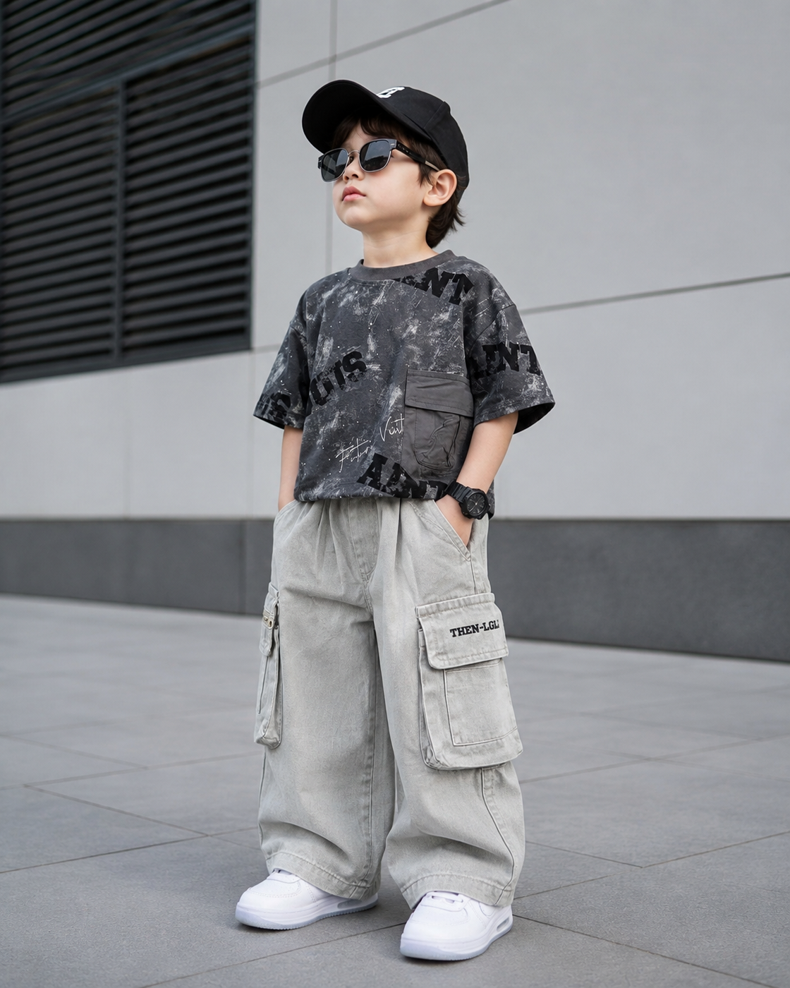 TSHIMW04-03 Unisex Half Sleeve Oversized T Shirt
