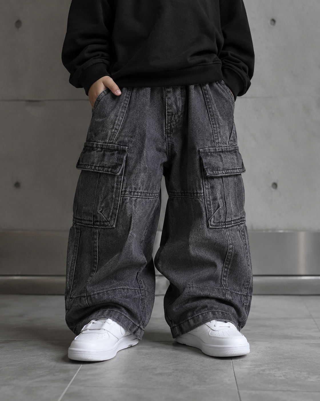 JNS102 Unisex Super Baggy Jeans