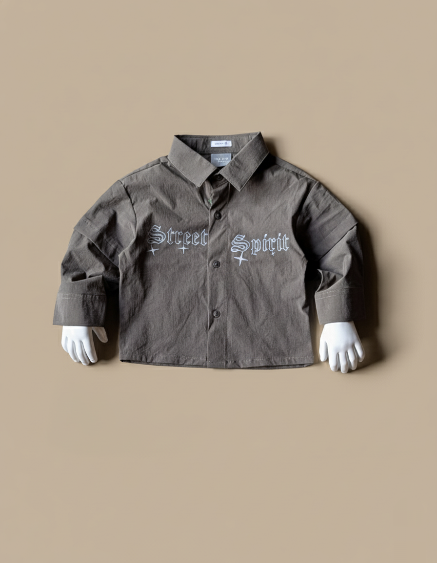 Full Sleeve Oversized Shirt