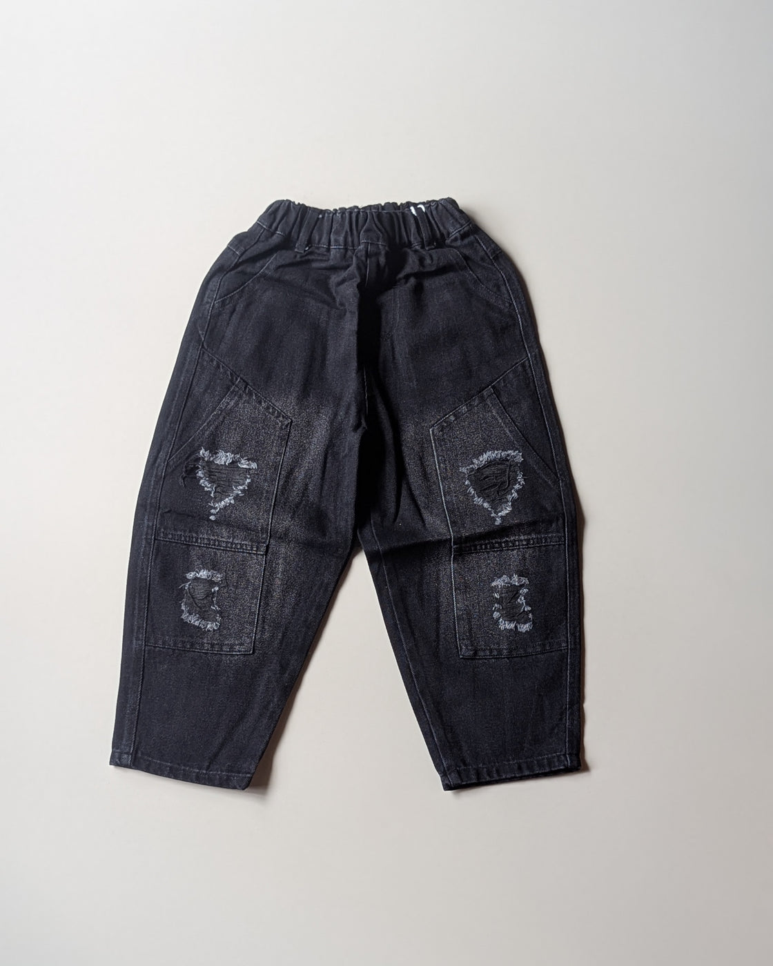 JN1003 Unisex Distressed Baggy Jeans