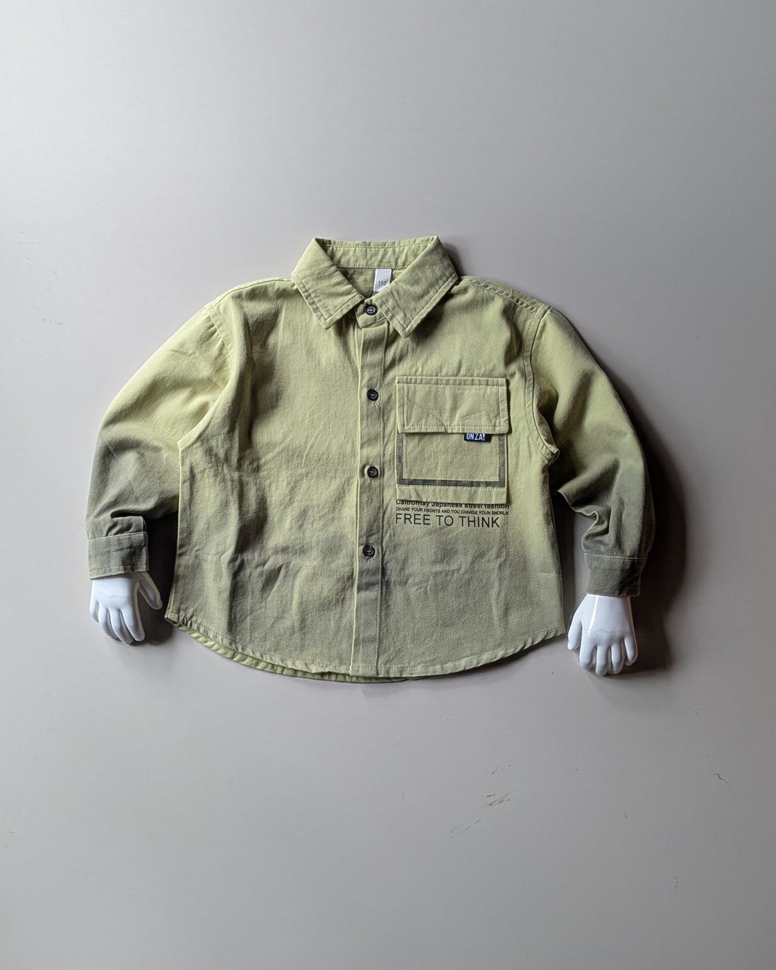 SHFB05 Unisex Full Sleeve Oversized Shirt