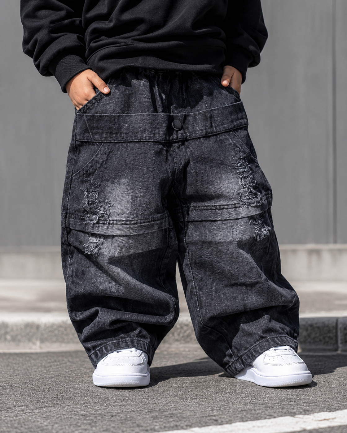 JNS106 Unisex Super Baggy Jeans
