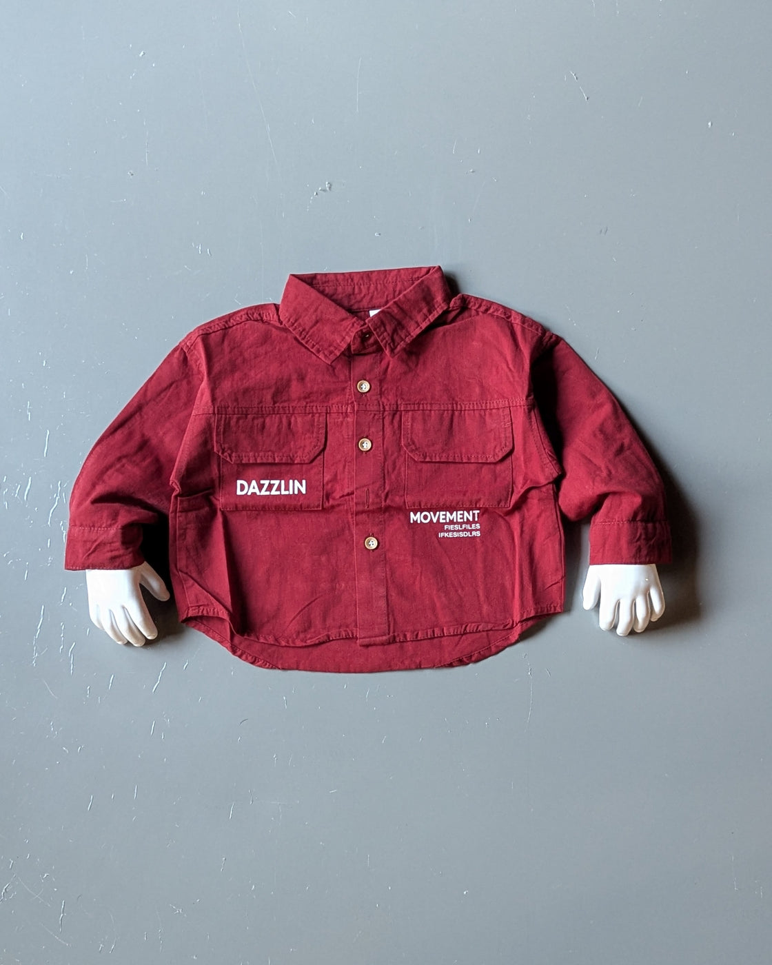 Unisex Full Sleeve Oversized Shirt