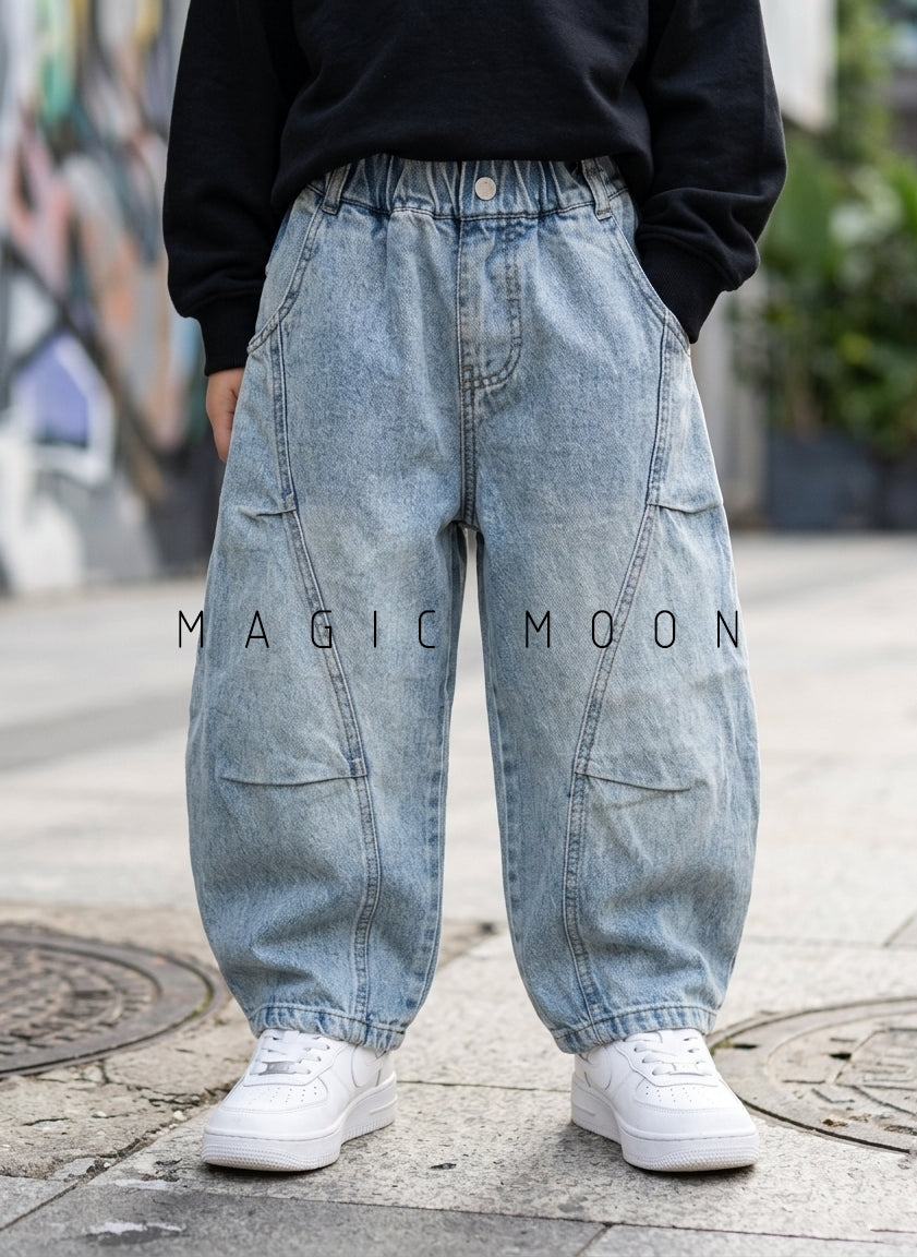 JN1000 Unisex Baggy Jeans