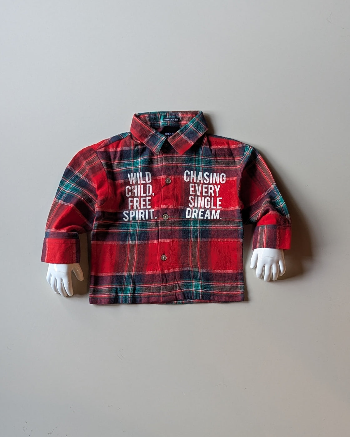 SHFS22 Boys Full Sleeve Oversized shirt