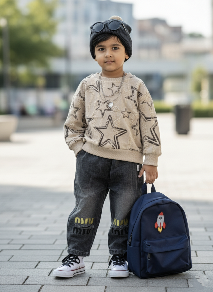 Unisex Full Sleeve Oversized T Shirt and Pant Set