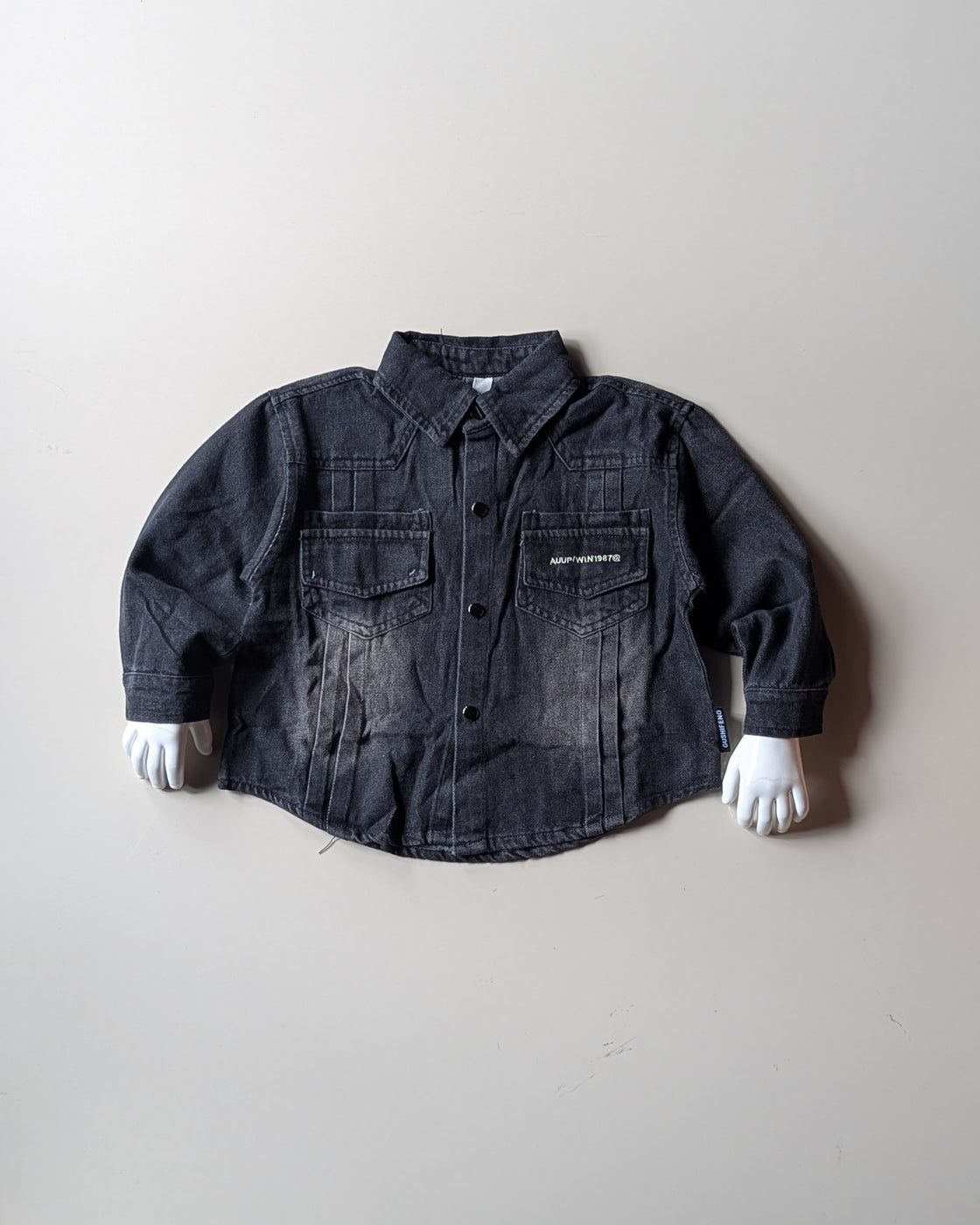 SHFB05 Unisex Full Sleeve Oversized Denim Shirt