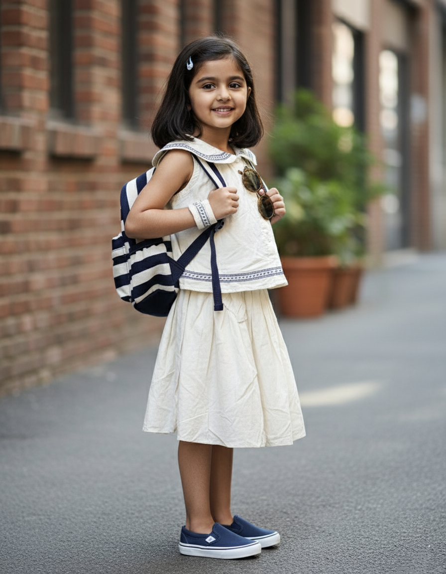 Girls Skirt and Top Set