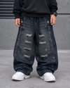 JN1008-02 Unisex Super Baggy Jeans