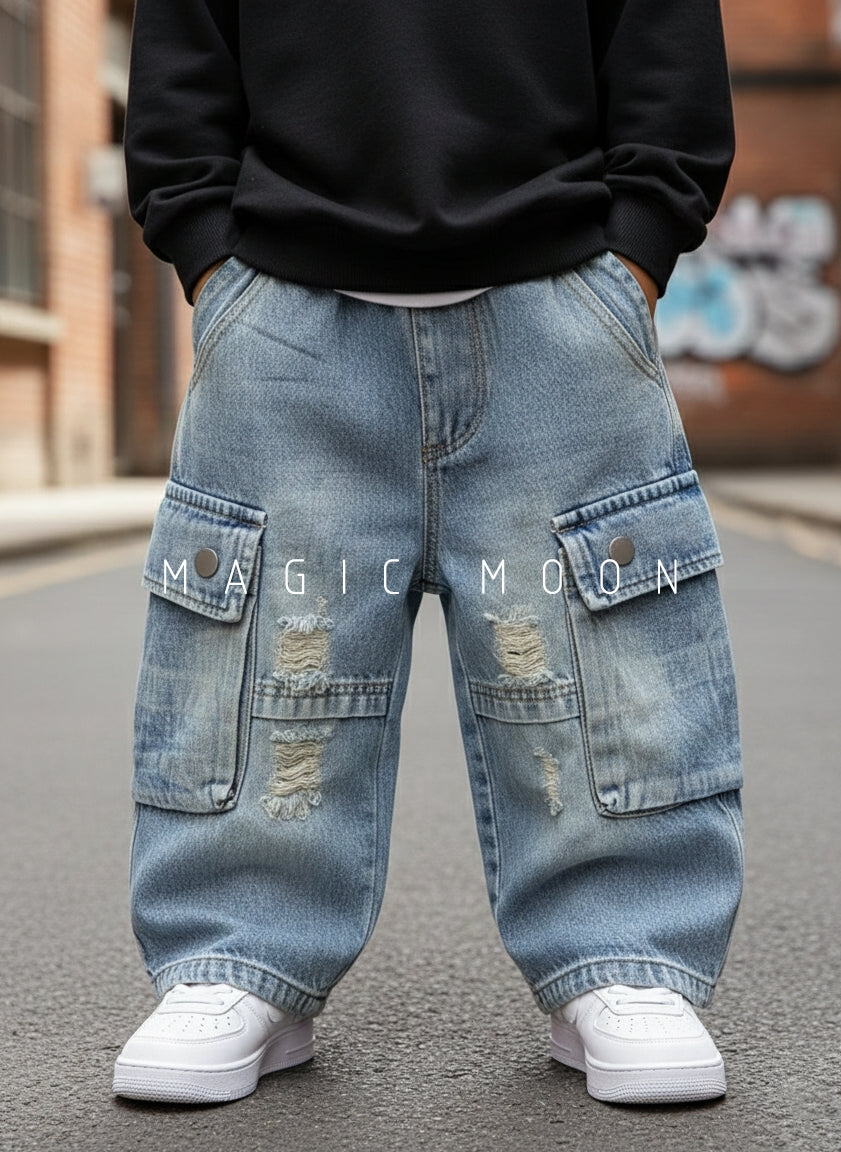 Unisex Super Baggy Jeans