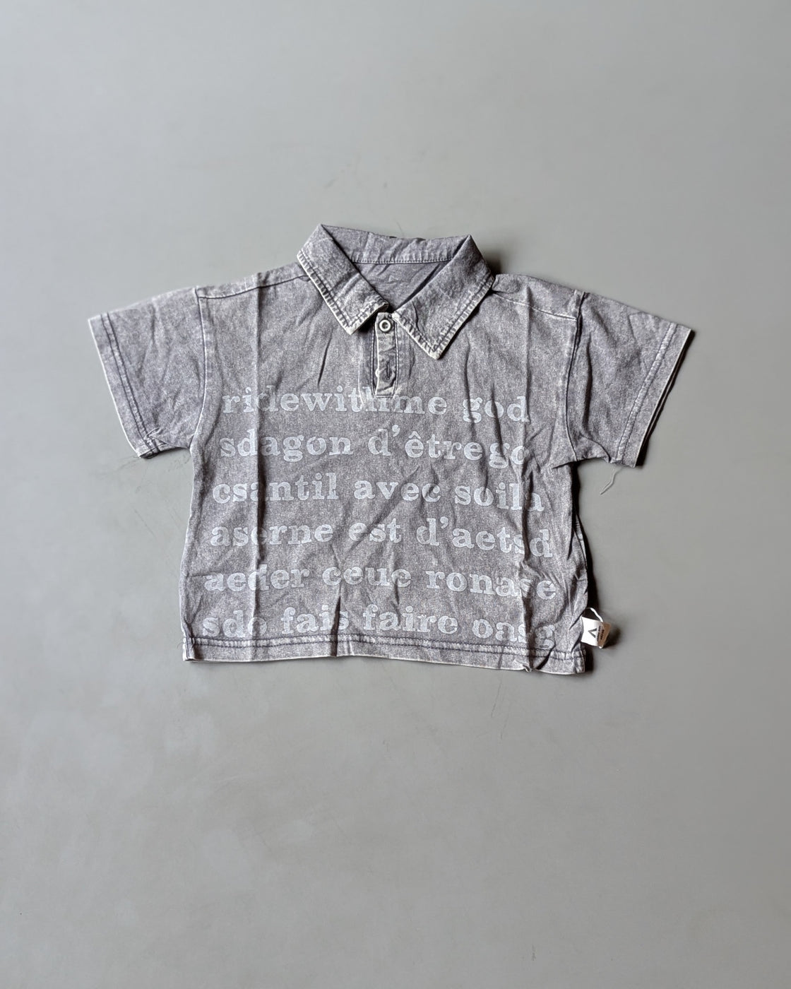 HSP01 Unisex Half Sleeve Oversized Polo T Shirt