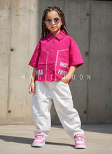 Unisex Half Sleeve Oversized Shirt