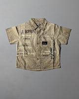 Unisex Half Sleeve Oversized Shirt
