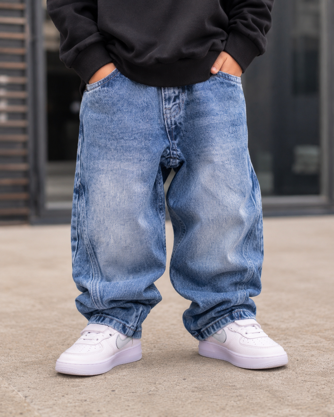 JNS104 Unisex Baggy Jeans
