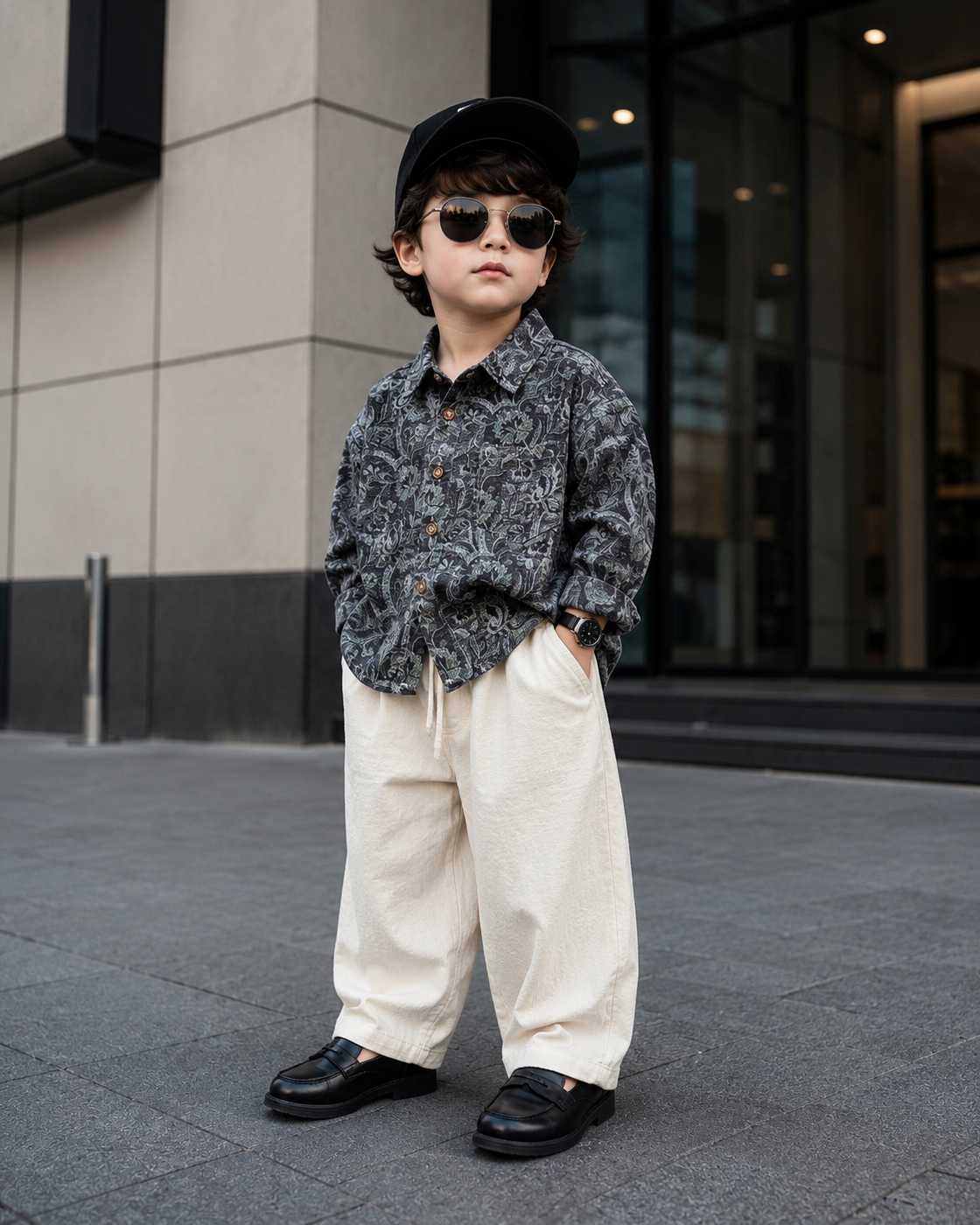 SHFS23 Unisex Full Sleeve Oversized Shirt