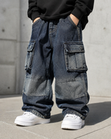 JN1006 Unisex Super Baggy Jeans