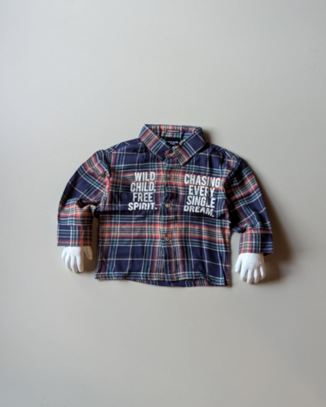 SHFS22 Boys Full Sleeve Oversized Shirt