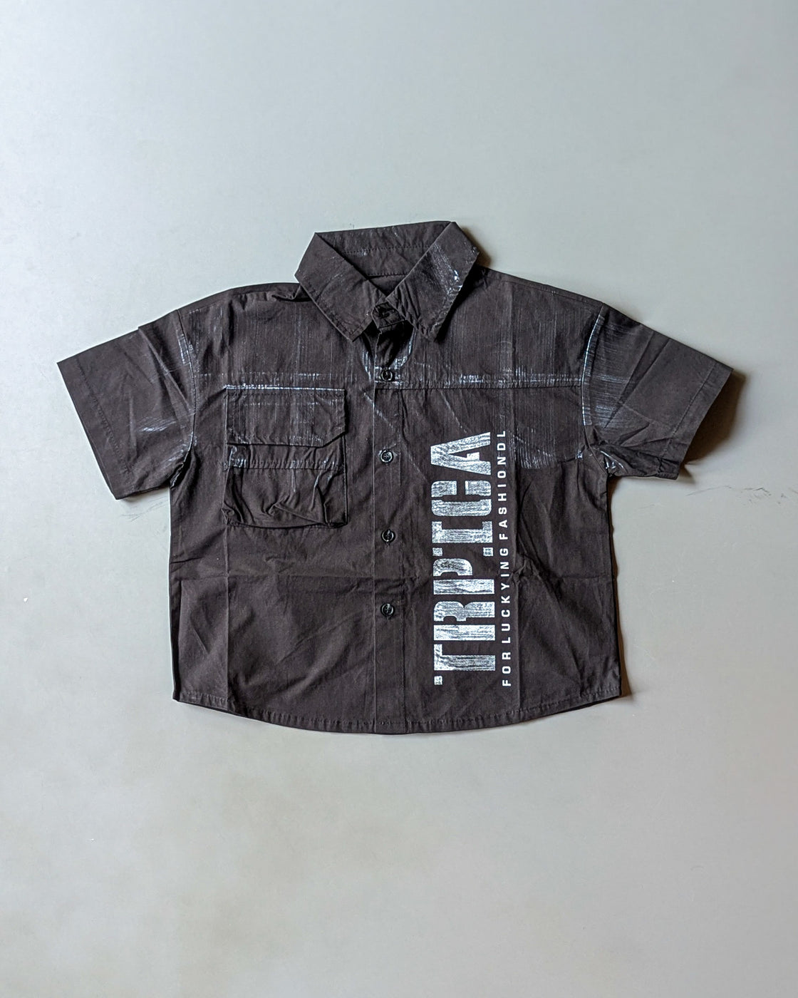 Unisex Half Sleeve Oversized Shirt