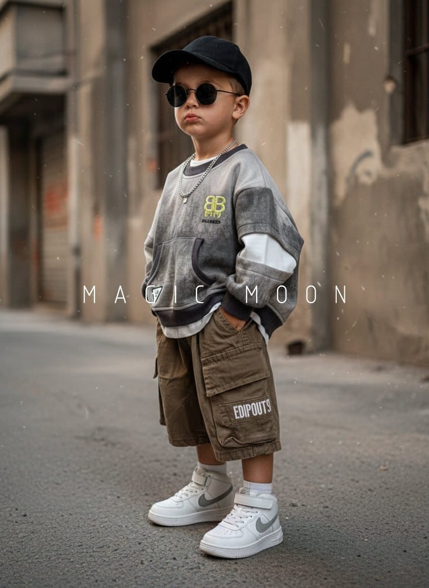 Unisex Full Sleeve Oversized T Shirt