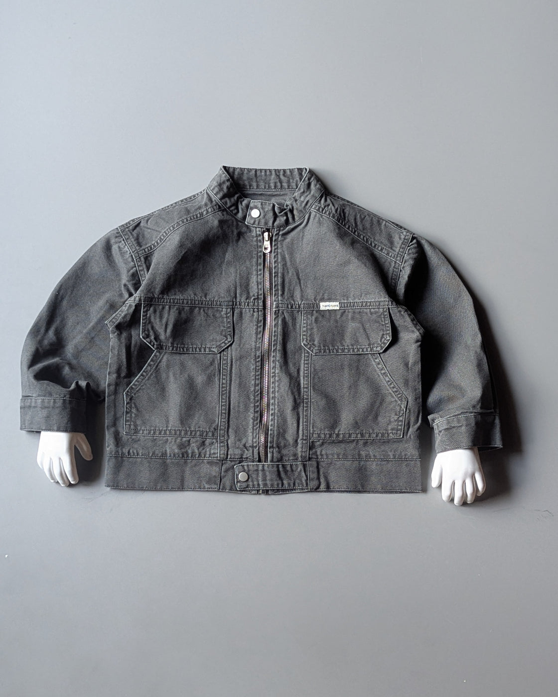 Unisex Full Sleeve Oversized Zipper Jacket