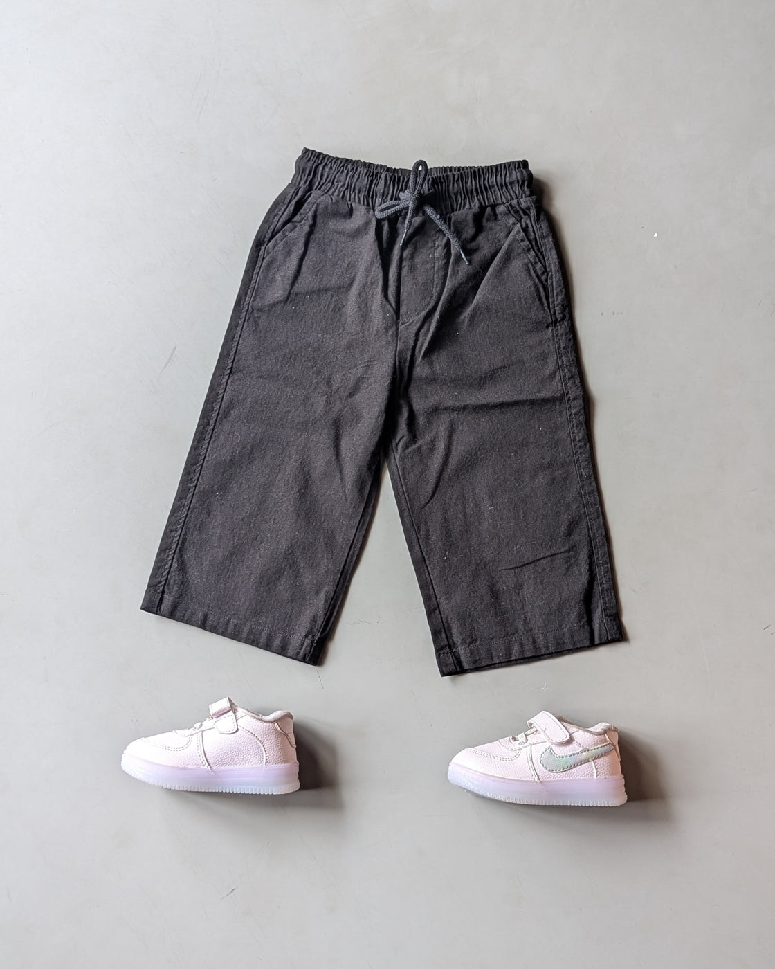 LNP01 Unisex Linen Pant ( Black )