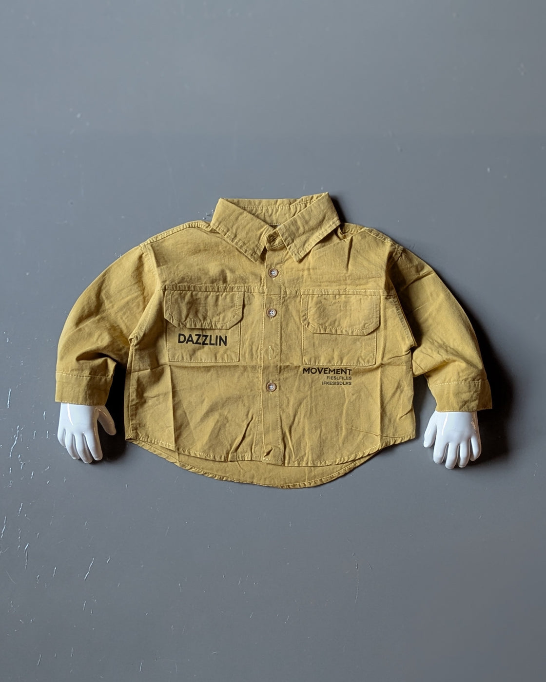 Unisex Full Sleeve Oversized Shirt