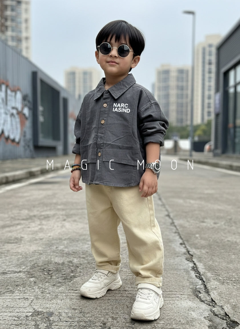 Unisex Full Sleeve Oversized Shirt