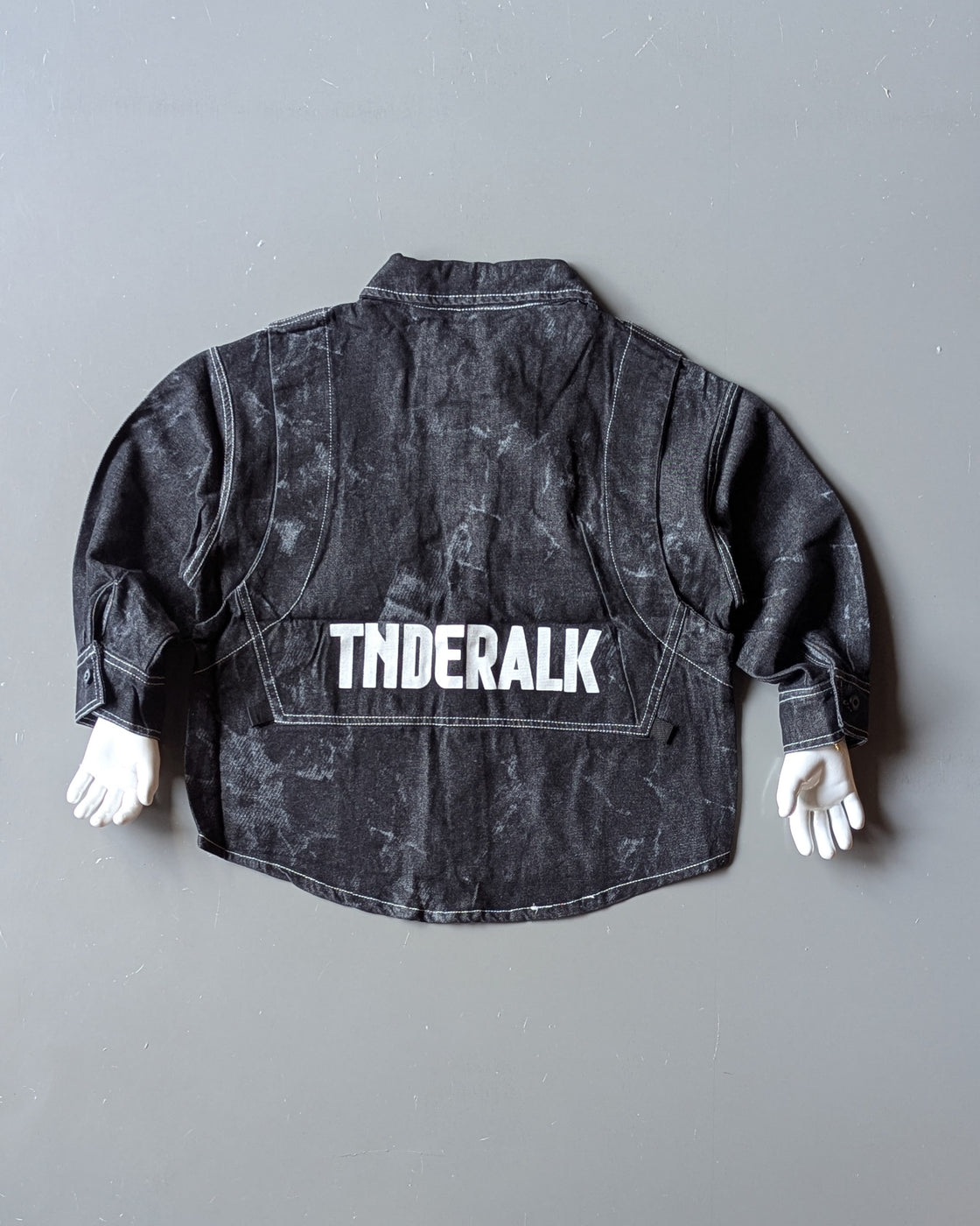 Unisex Full Sleeve Denim Oversized Shirt