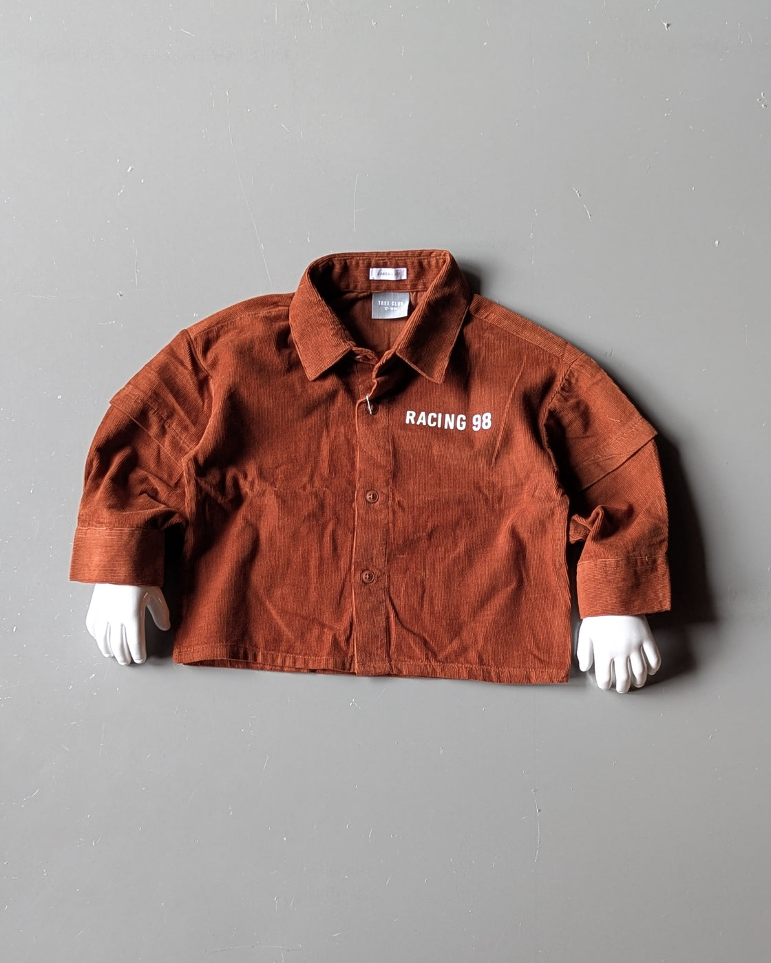 Full Length Oversized Doctor Sleeve Shirt