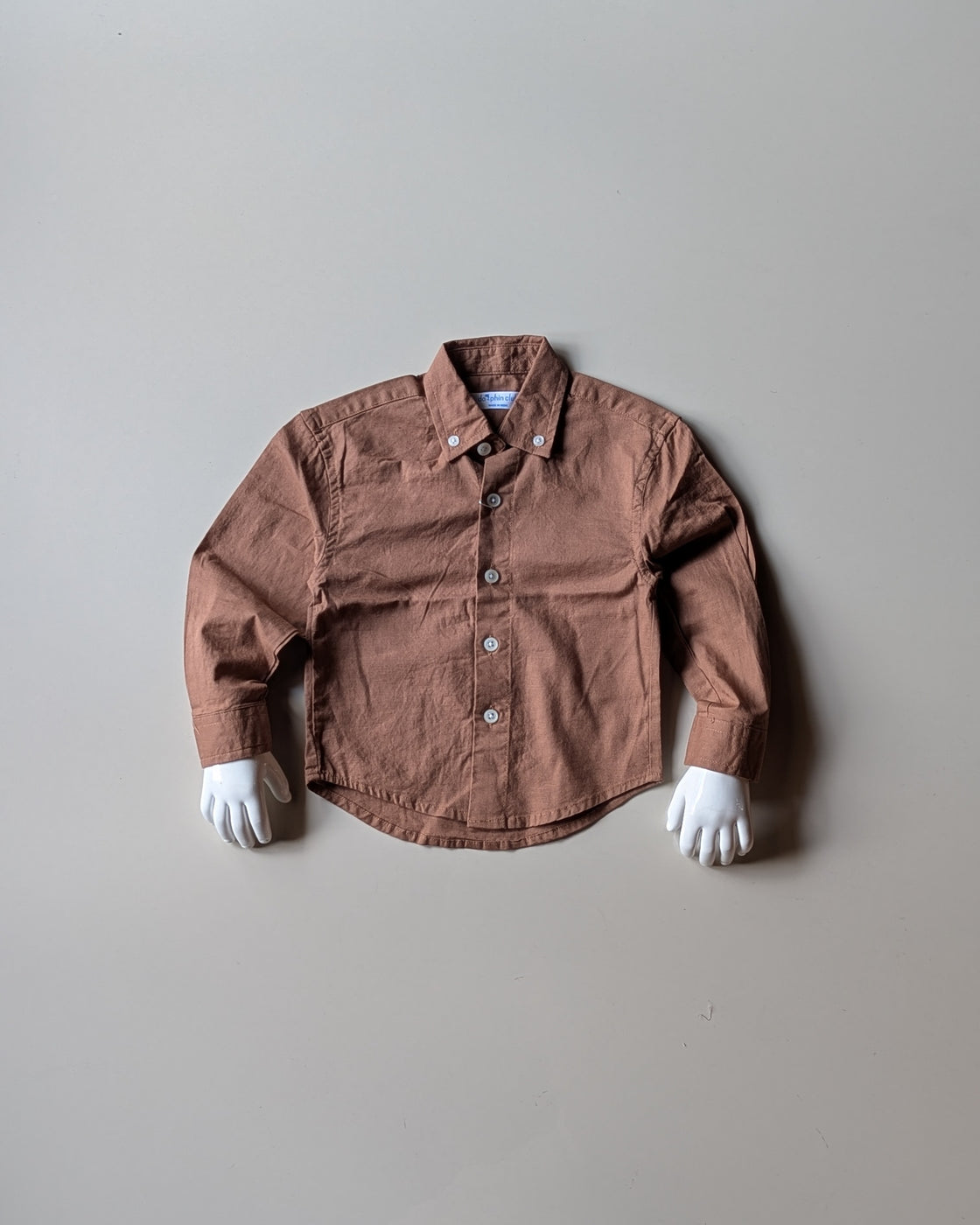 SHFS12 Boy's Full Sleeve Oversized Shirt