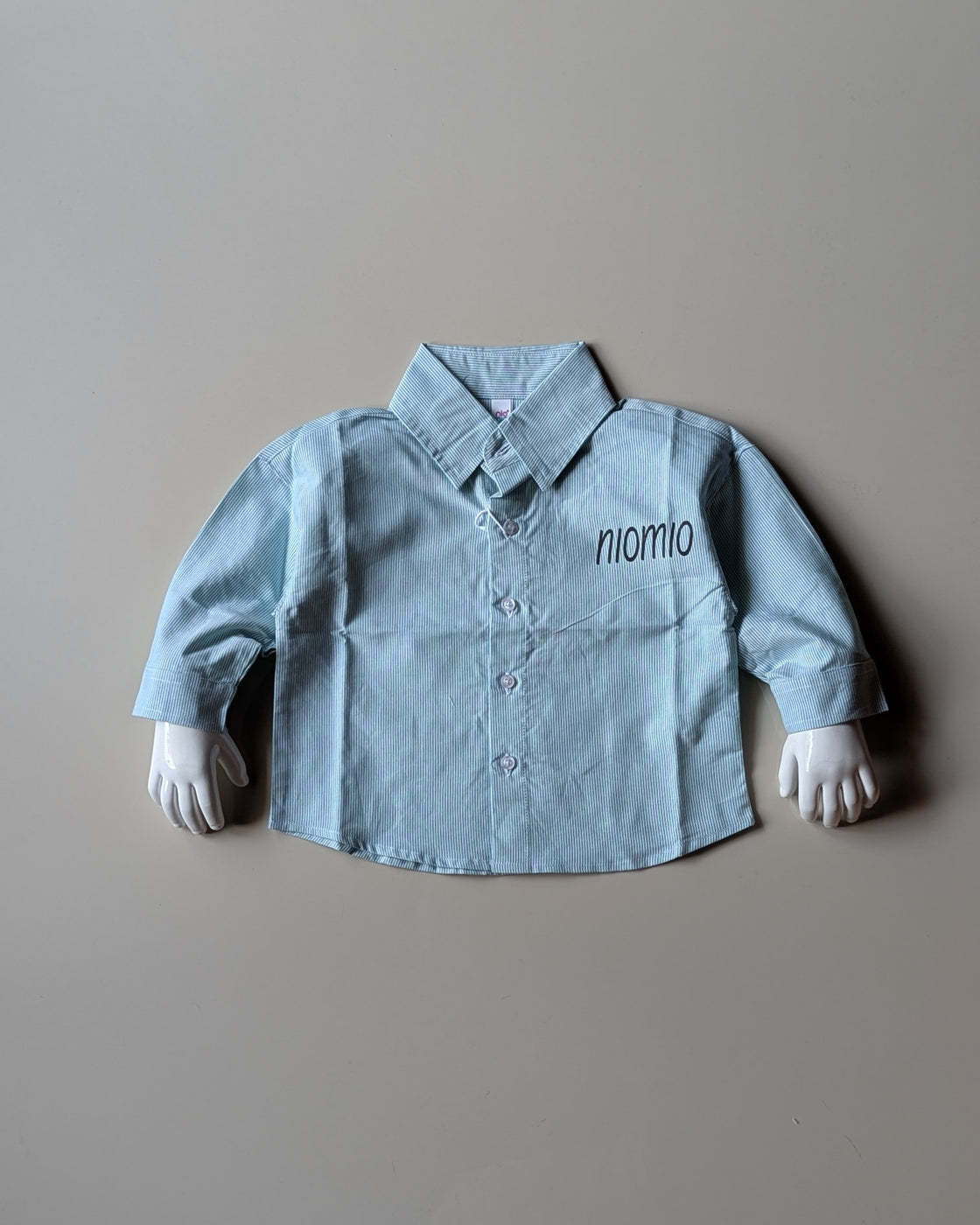 SHFS16 Boy's Full Sleeve Oversized Back Printed Shirt
