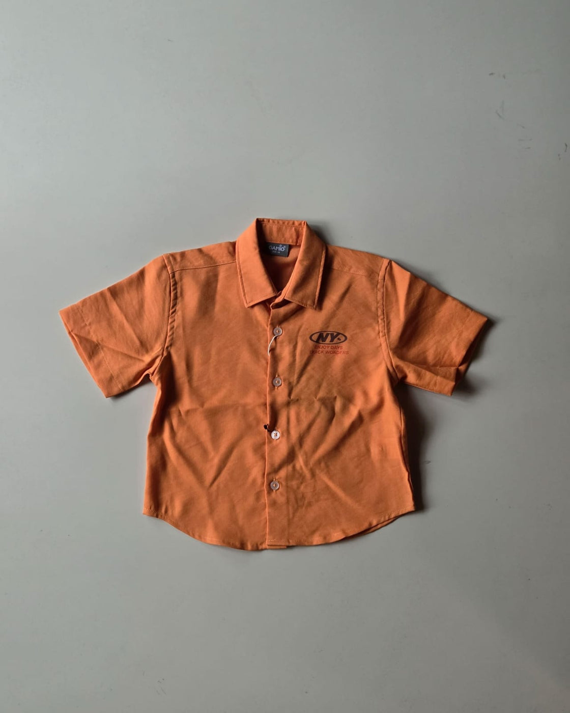 SHGMI02-03 Boys Half Sleeve Oversized Shirt