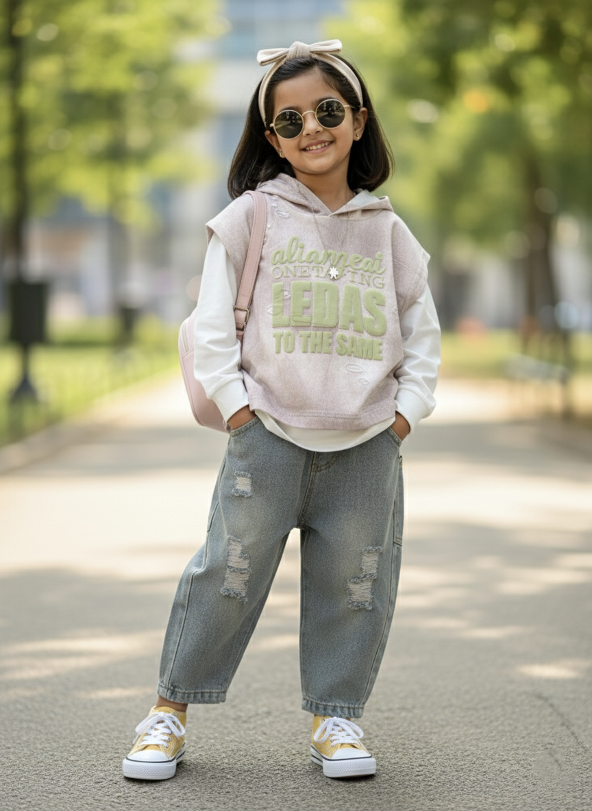 Unisex Full Sleeve Oversized Hooded T Shirt and Pant Set