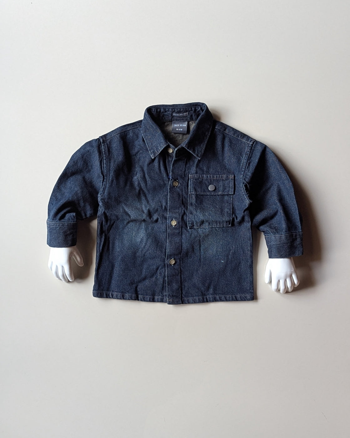 SHFS13 Boy's Full Sleeve Oversized Shirt