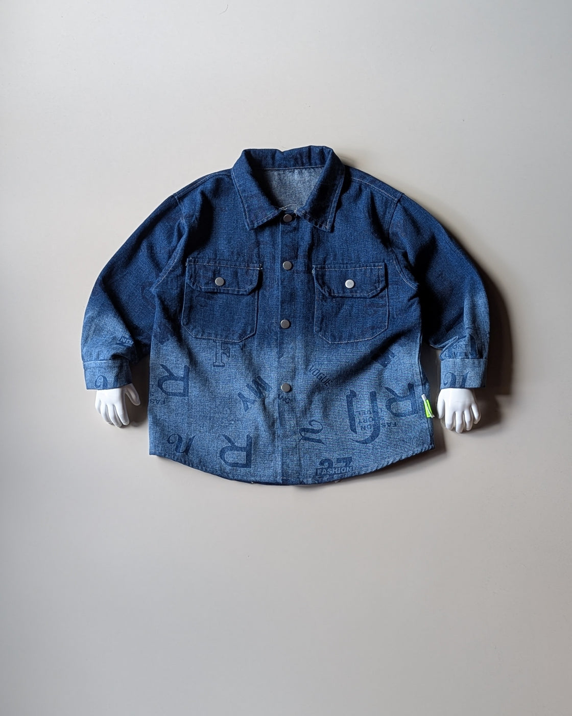 SHFB03 Unisex Full Sleeve Oversized Shirt